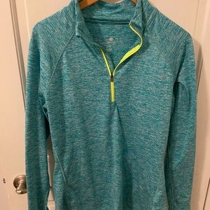 EUC fleece lined “tech” pullover